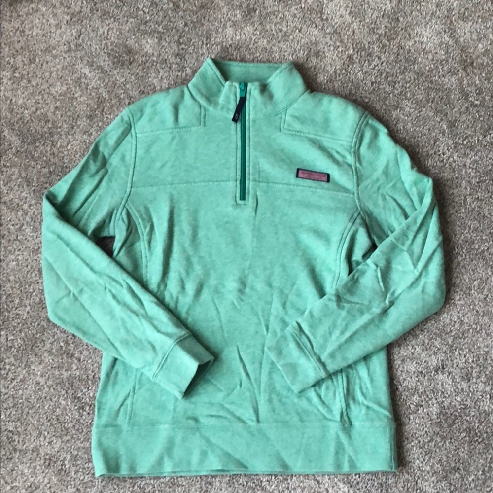 Aqua/Green Vineyard Vines Women’s Shep Shirt